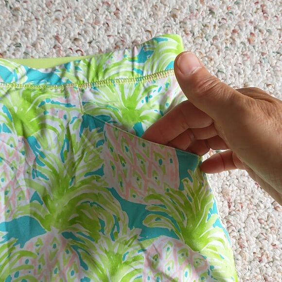 Ralph Lauren RLX Skort Skirt Girl Teen L 12-14 Multicolor Floral Golf Tennis - Picture 2 of 8